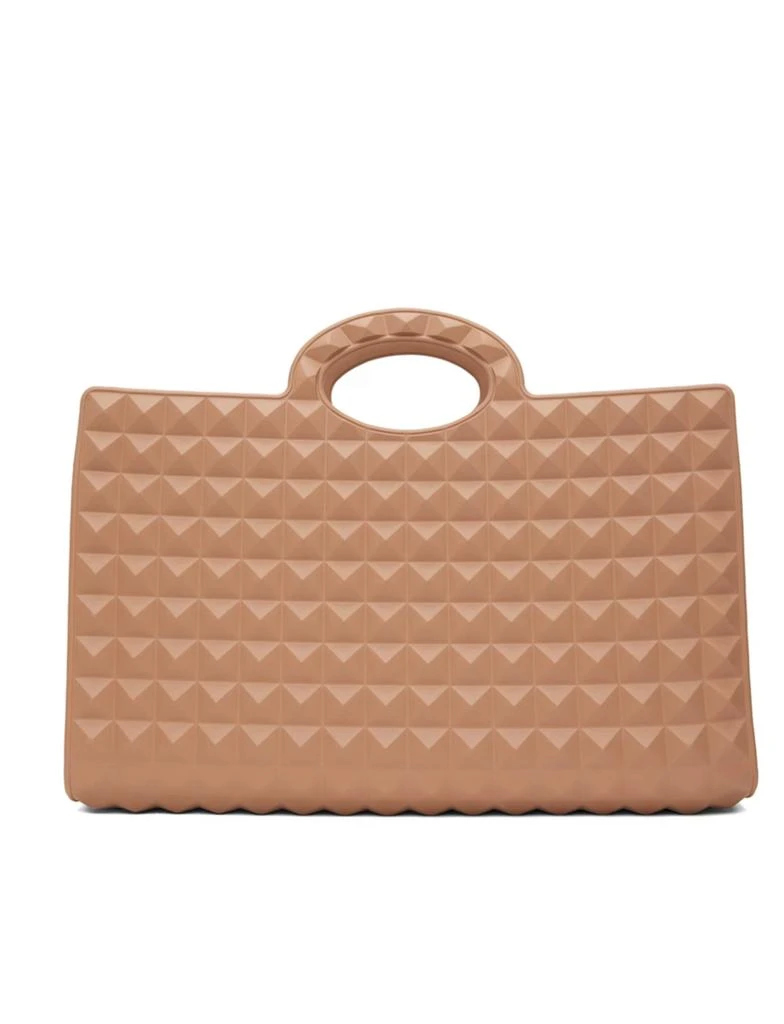 Valentino Le Troisieme Studded Pattern Rubber Tote Bag 1