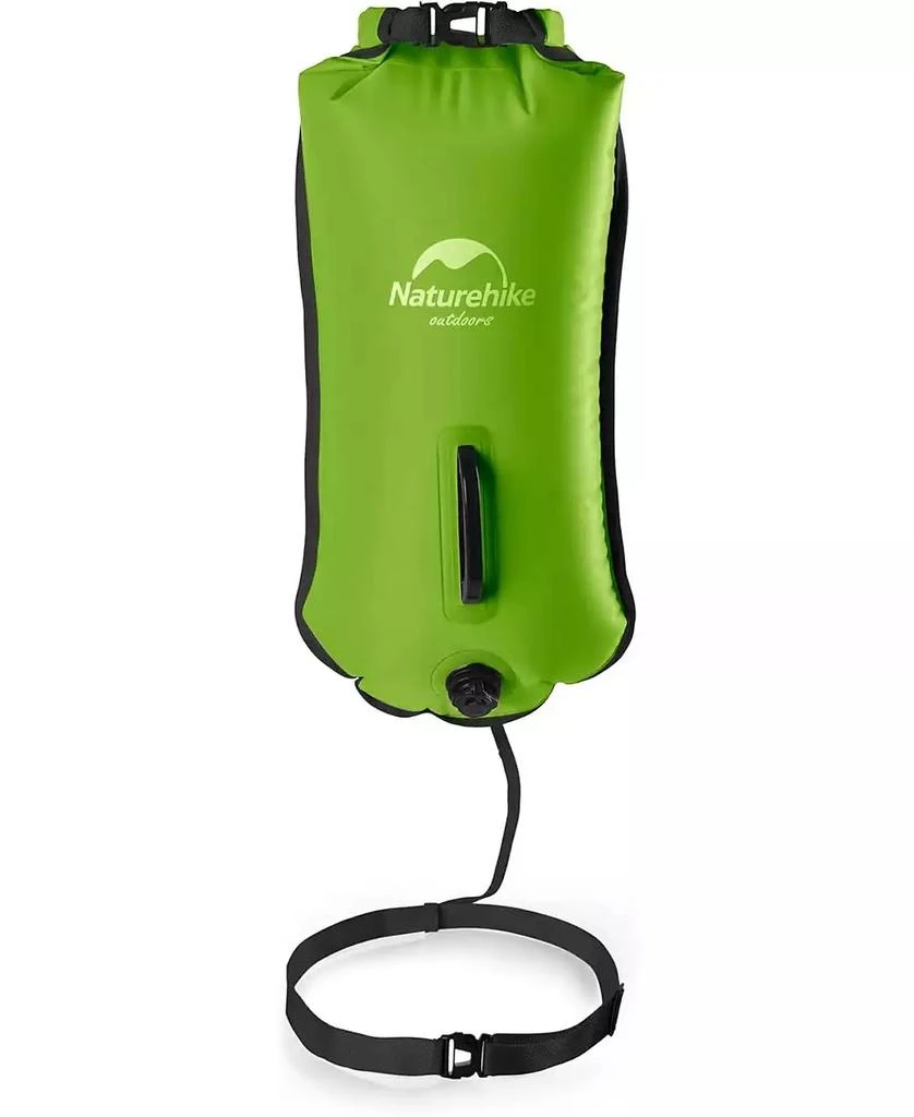 Naturehike 28L Safety Swim Buoy, Ultralight Tow Float 
Dry Bag for Swimming, Kayaking, Snorkeling, Diving, Fishing with Adjustable Waist Belt 1