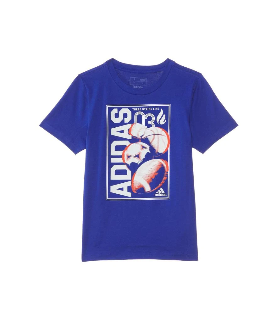 adidas Kids SS Global Sport Tee(Big Kid) 1