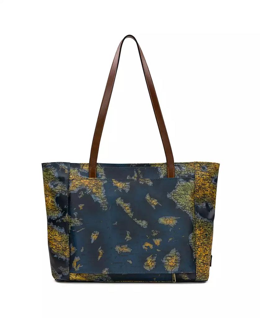Patricia Nash Silvi Zipper Travel Tote Handbag