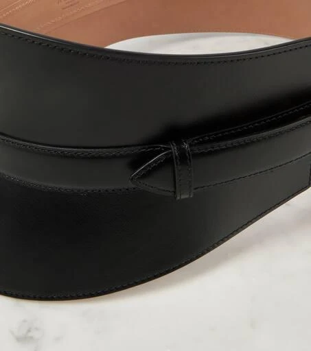 Alaïa Leather corset belt 3