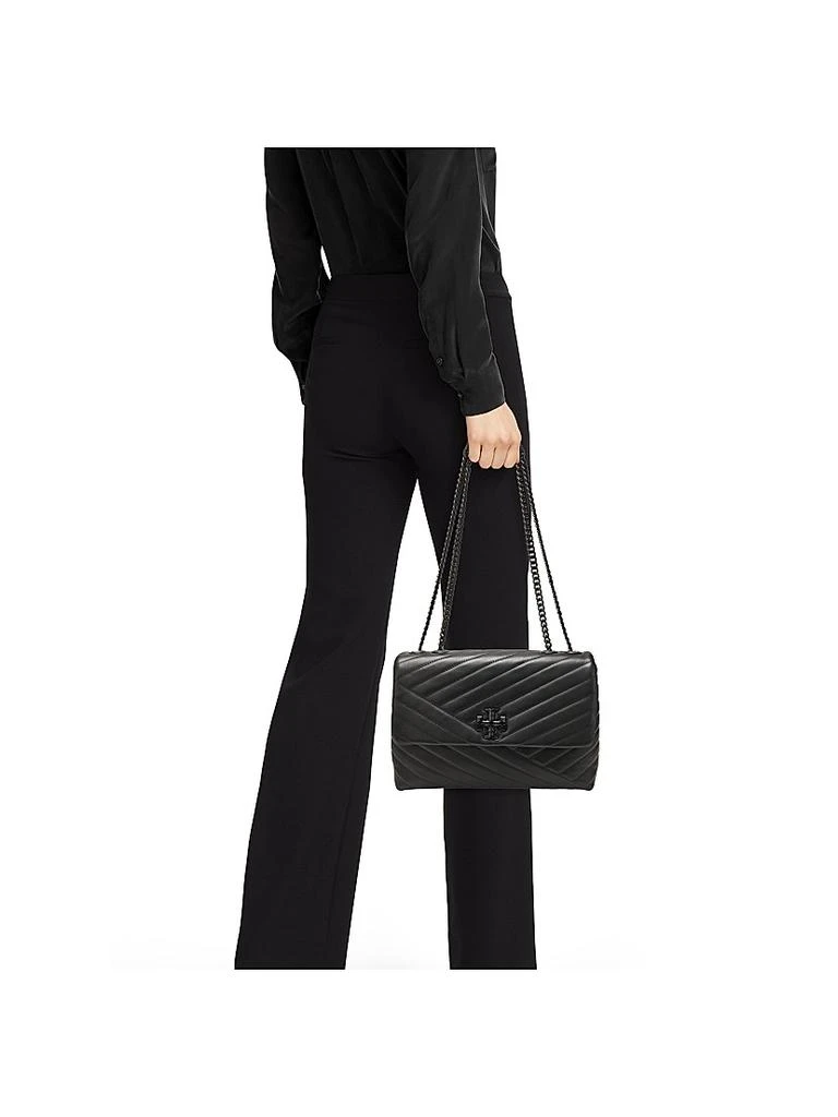 Tory Burch Large Kira Chevron Leather Shoulder Bag 3