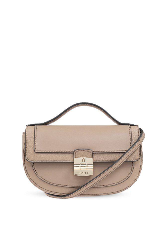 Furla Furla Club 2 Foldover Top Mini Shoulder Bag