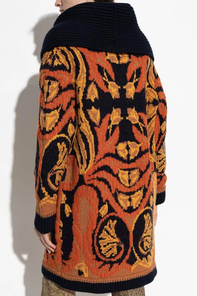 ETRO Etro Floral-Pattern Knitted Cardigan 3
