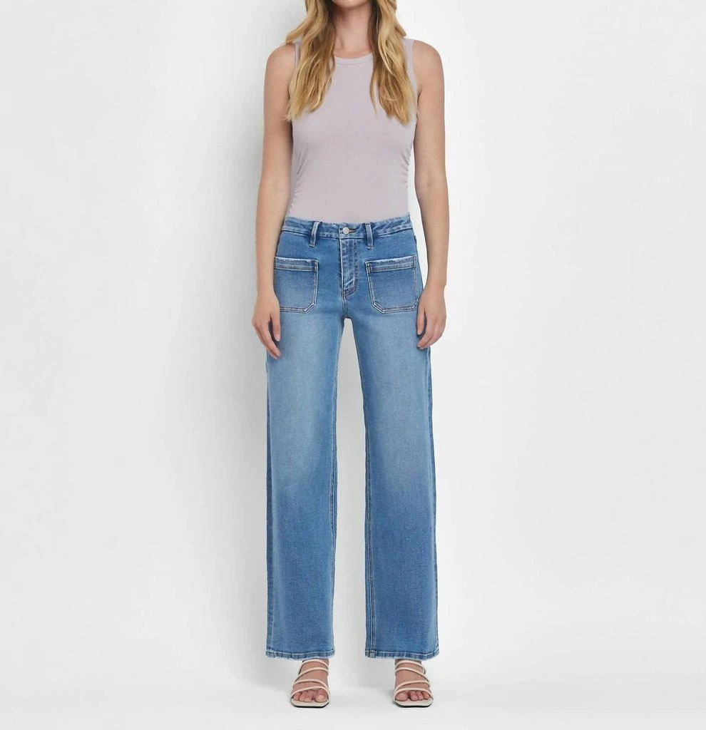 LOVERVET Lovervet - High Rise Wide Leg Jeans 3