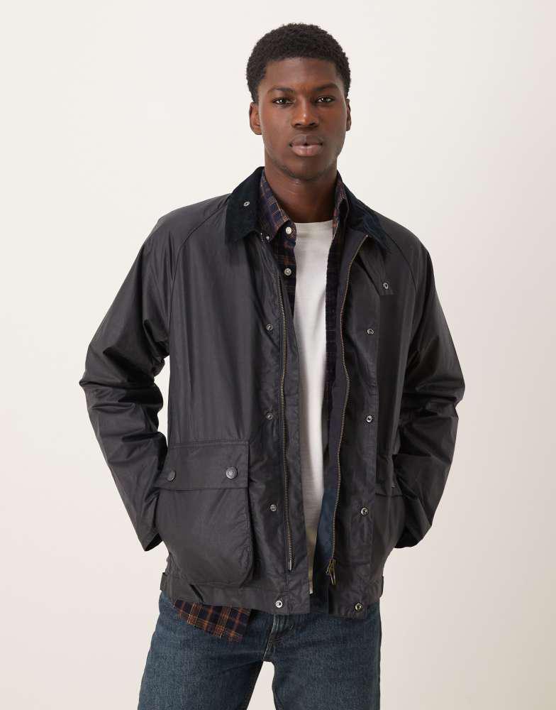 Barbour Barbour Modern Bedale wax jacket in navy - NAVY - Jackets