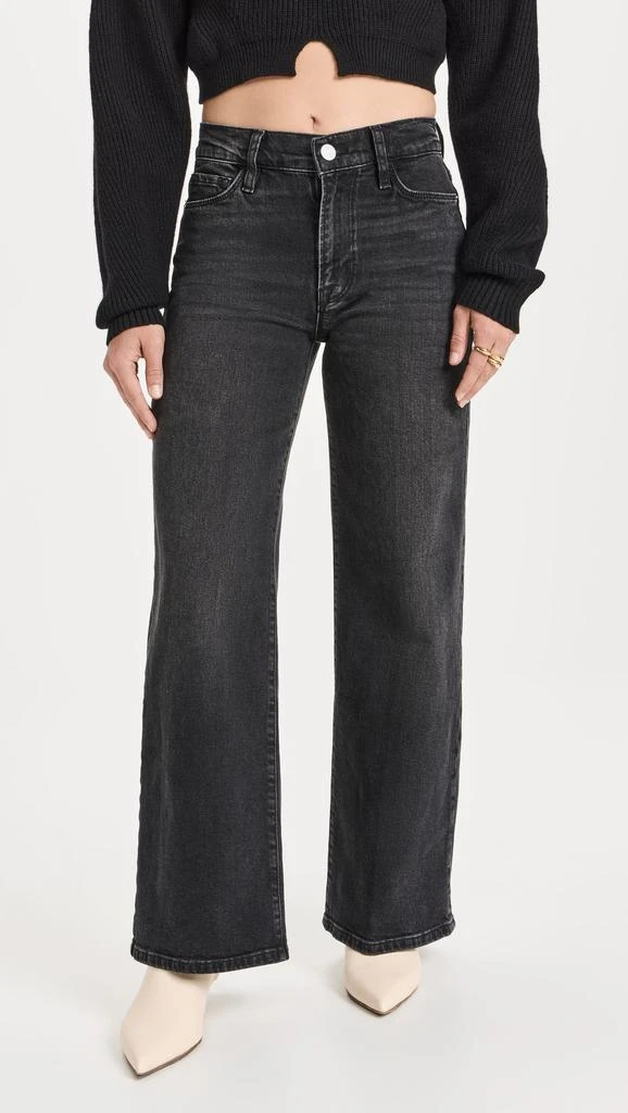 FRAME Petite Le Pixie Slim Palazzo Jeans 1