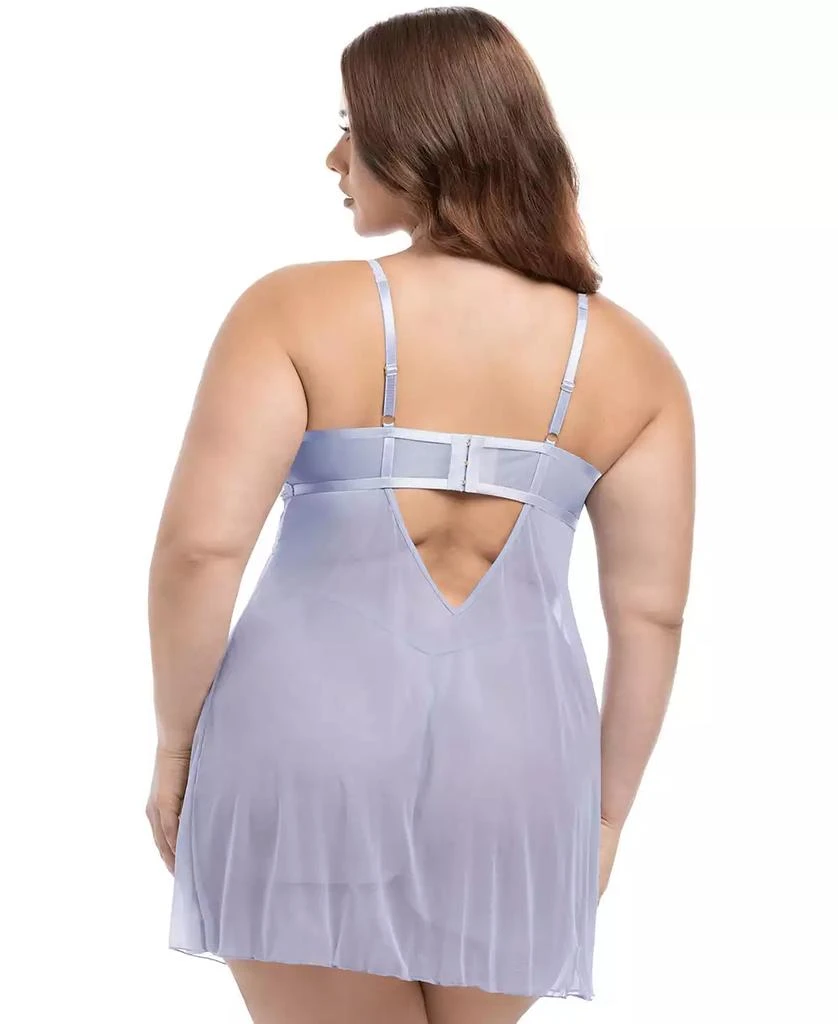 Oh La La Cheri Women
s Elsie Sheer Babydoll 4