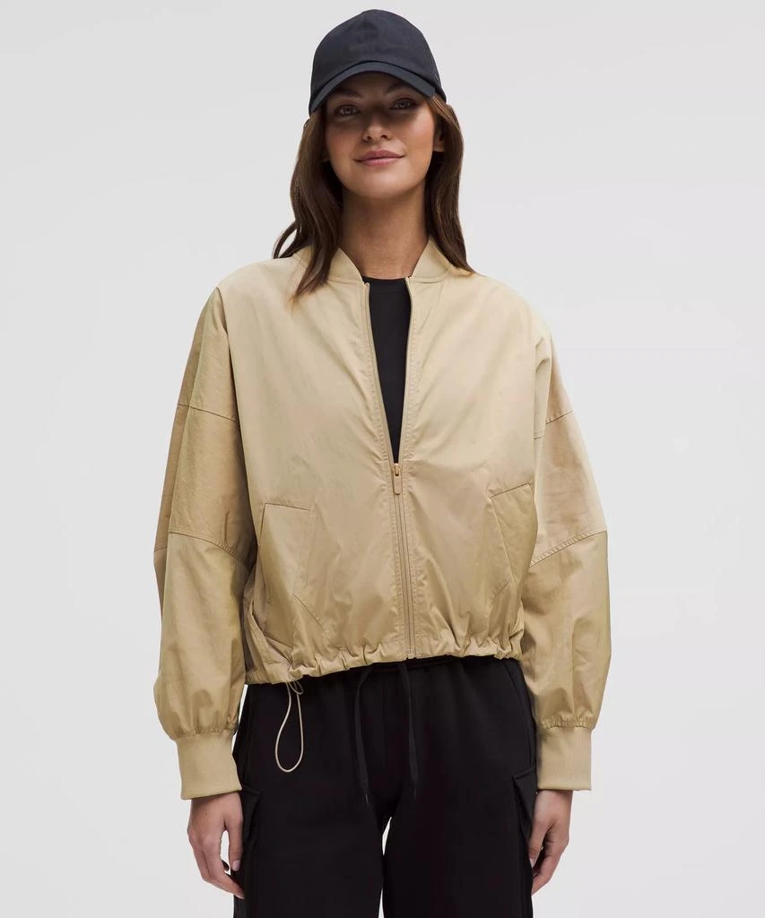 Lululemon Lightweight Hem-Cinch Bomber Jacket 8
