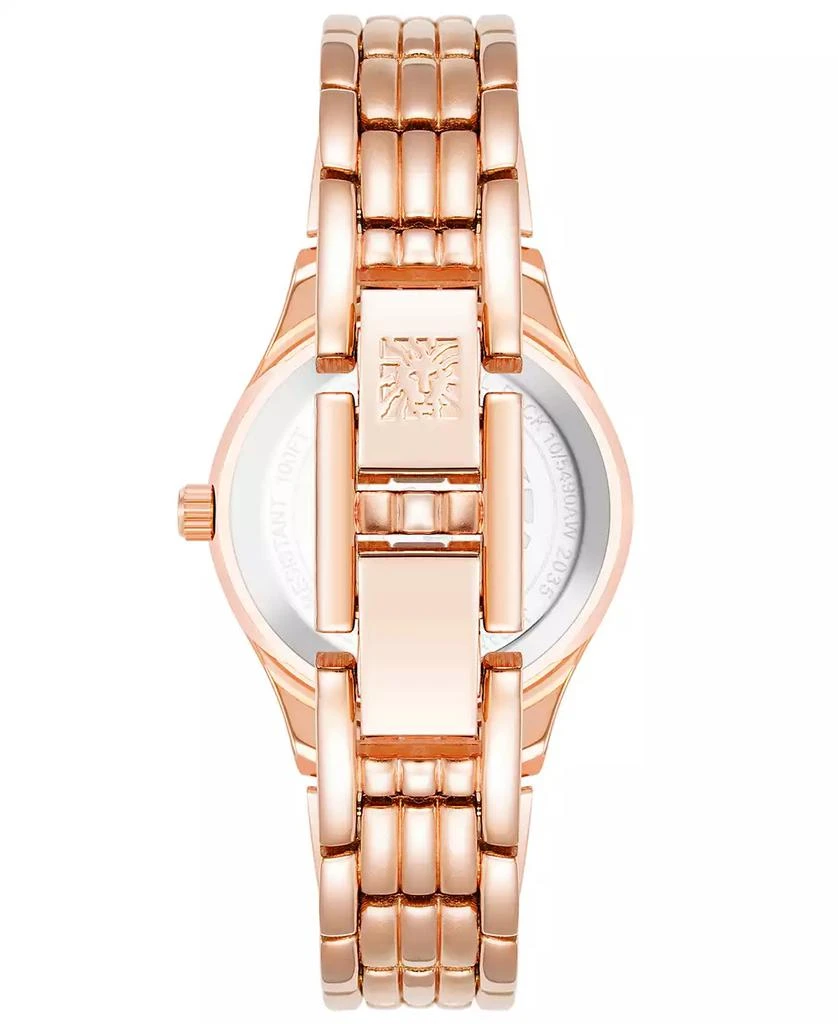 Anne Klein Women's Quartz Rose Gold-Tone Alloy Watch, 26mm 3