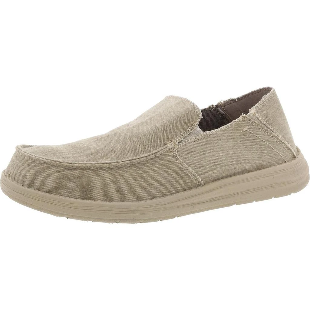 Dockers Ferris Mens Canvas Padded Insole Slip-on Shoes 1