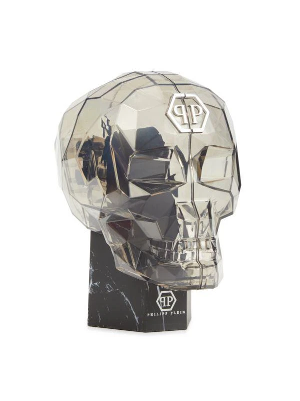 Philipp Plein The Skull Rose Goldtone Stainless Steel Case & Silicone Strap Watch/45MM 5