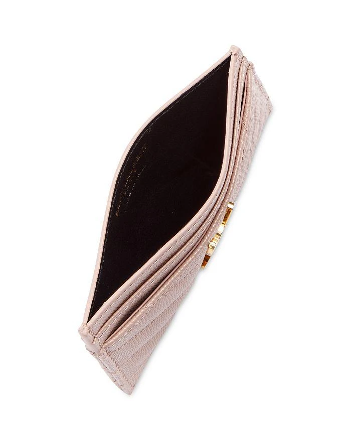 Yves Saint Laurent Cassandre Matelasse Card Case in Lambskin 2