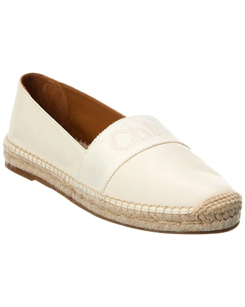 Chloé Piia Flat Leather Espadrille 1