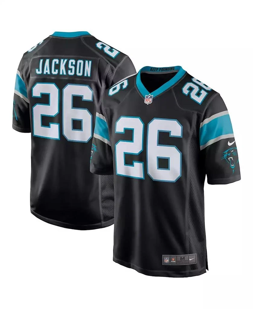 NIKE Men's Donte Jackson Black Carolina Panthers Game Jersey 1