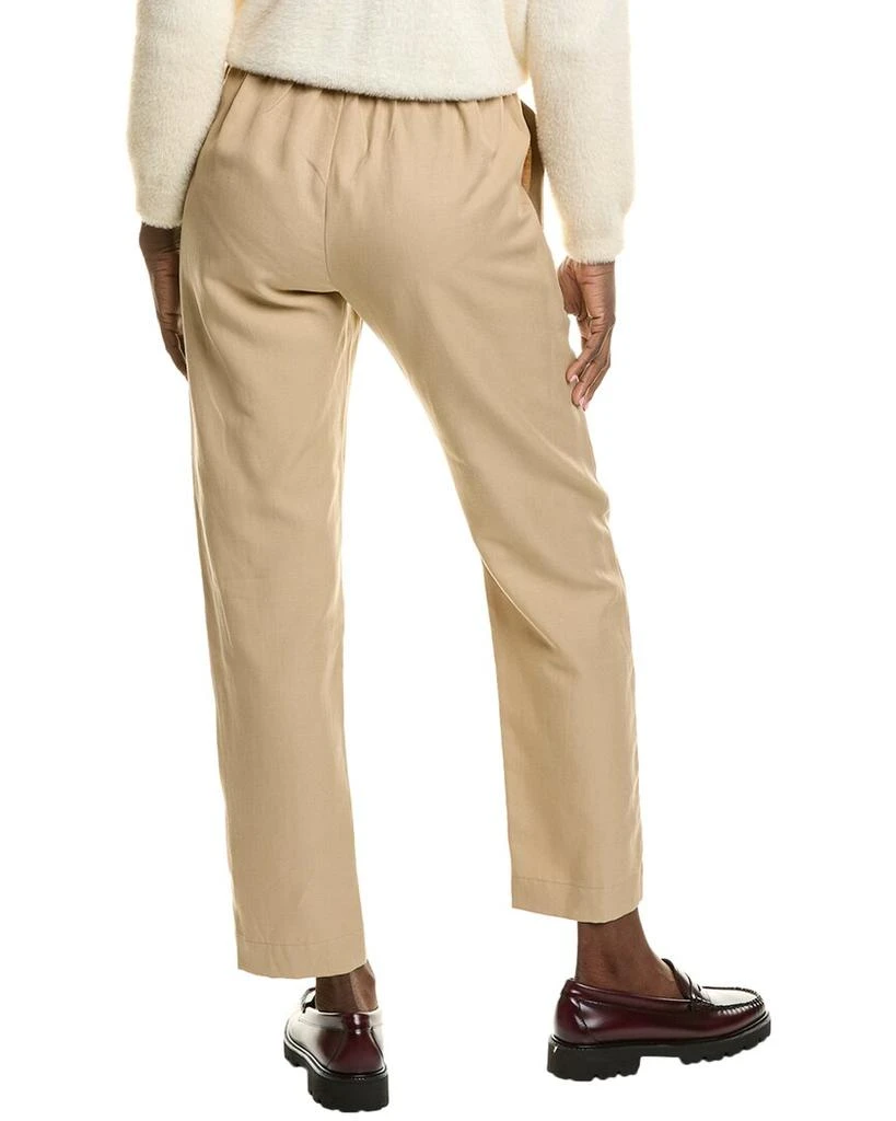 Enza Costa Twill Linen-Blend Easy Pant 2