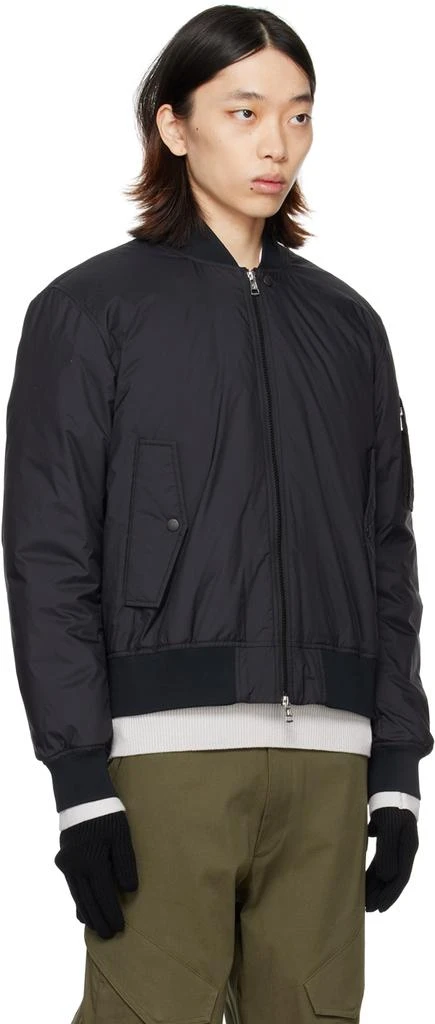 Moncler Black Patnem Down Bomber Jacket 2