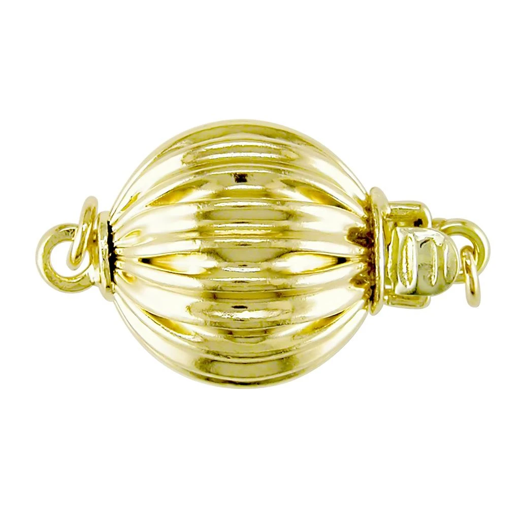 Mimi & Max 10-12mm White South Sea Graduated Pearl Strand Necklace with 14k Yellow Gold Clasp 3