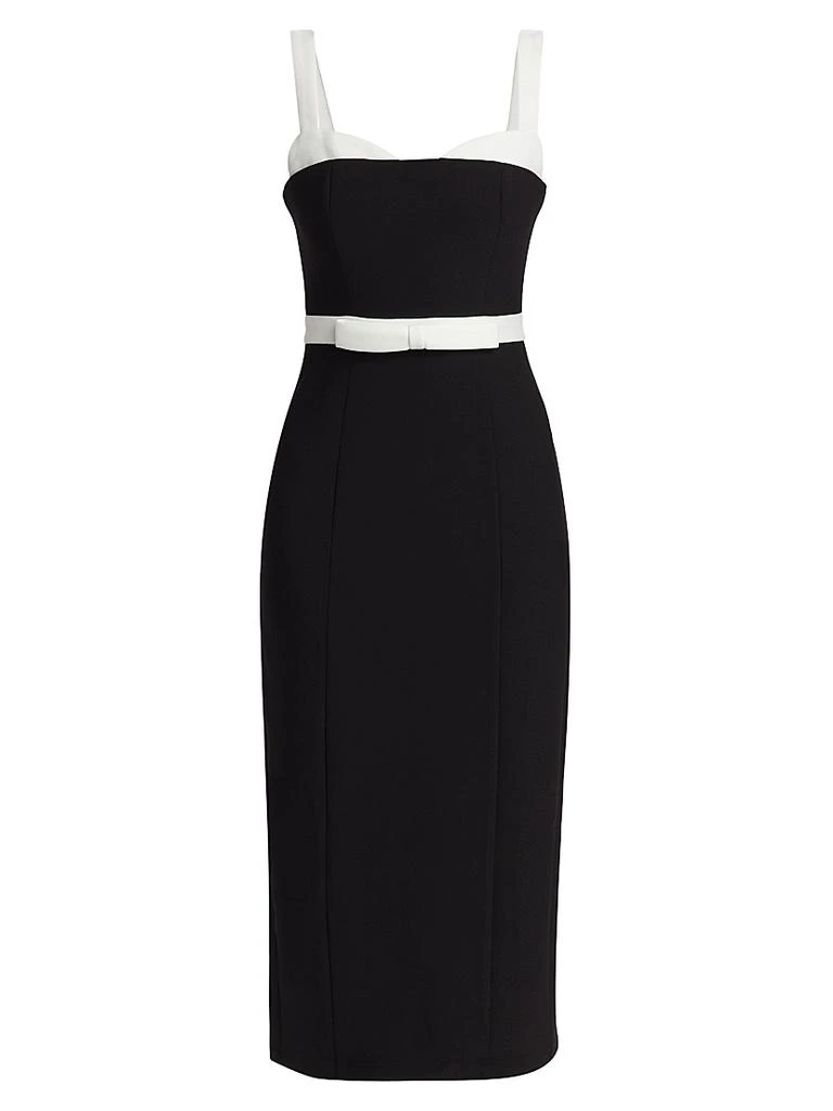 As It May Maia Sweetheart Belted Midi-Dress 1