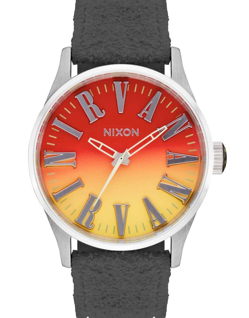 Nixon Nixon - Unisex Nirvana Sentry Leather Watch