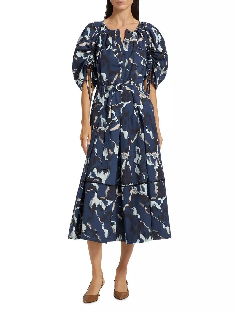 3.1 Phillip Lim Abstract Vines Belted Dress 3