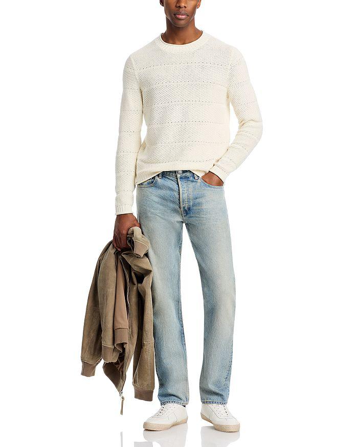 The Men's Store at Bloomingdale's Regular Fit Rolled Trim Silk Sweater - Exclusive