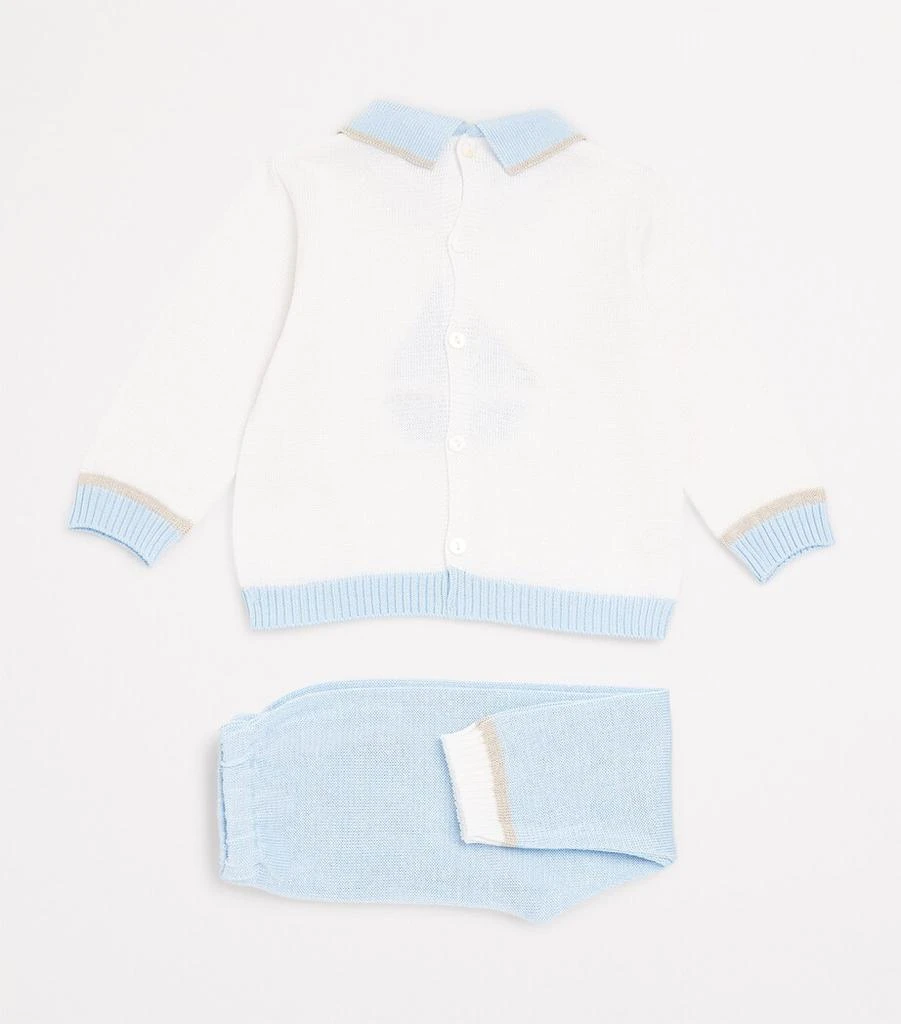 Bimbalo Cotton Polo Shirt and Trousers Set (1-24 Months) 2