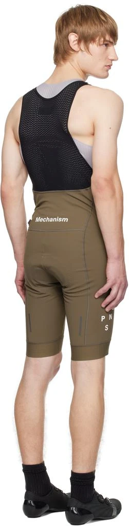 Pas Normal Studios Brown Mechanism Deep Winter Bib Shorts 3