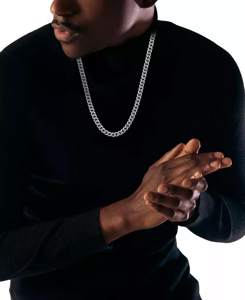 LEGACY for MEN by Simone I. Smith Men
s Flat Curb Link 24" Chain Necklace