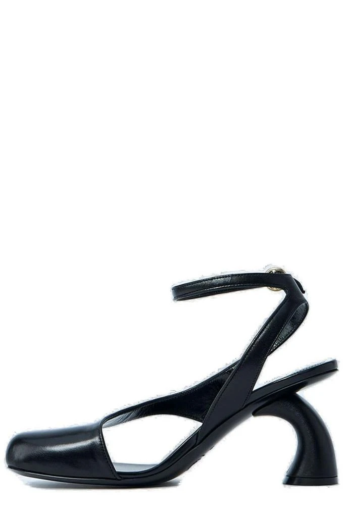 Dries Van Noten Dries Van Noten Asymmetrical Slingback Sandals 2