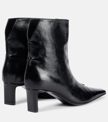 Khaite Ona 55 leather ankle boots 2