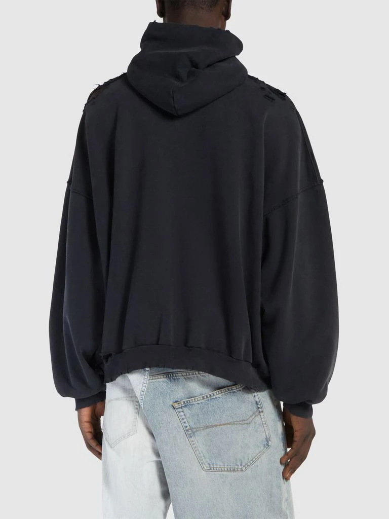 Balenciaga Paris Liberty Cotton Sweatshirt Hoodie 2