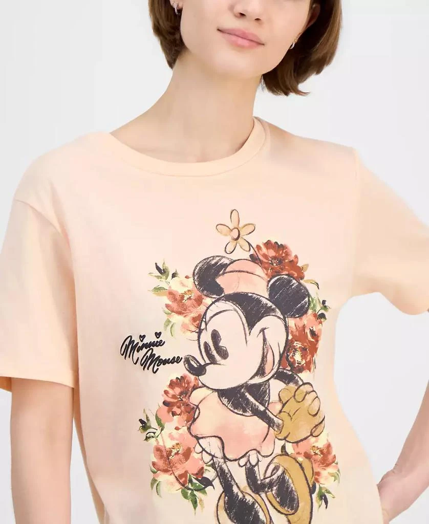 Disney Juniors
 Minnie Mouse Floral Graphic T-Shirt 2
