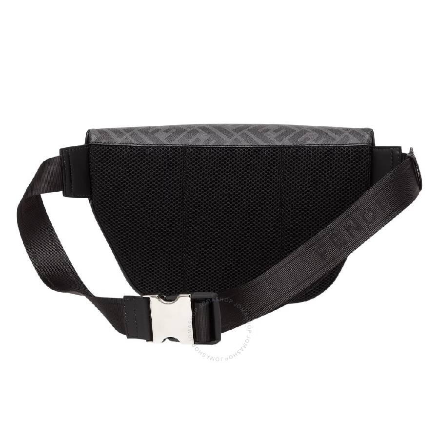 Fendi FF Fabric Diagonal Belt Bag
