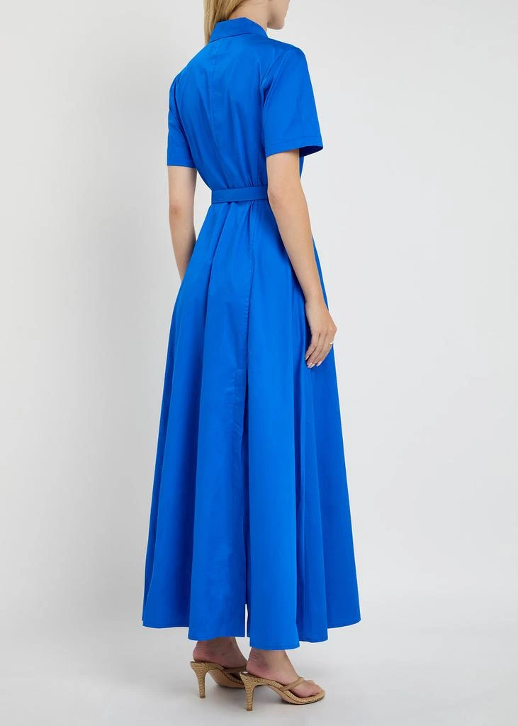 Evi Grintela Nicole belted cotton-poplin maxi dress 3