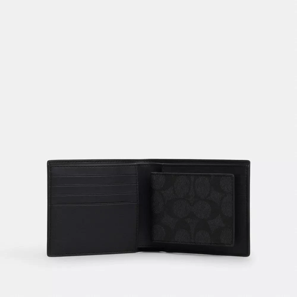 Coach Boxed 3 In 1 Wallet Gift Set In Signature Canvas 2