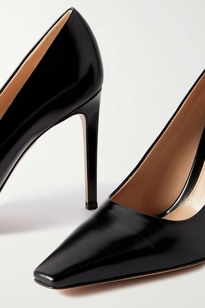 Gianvito Rossi Point-toe leather pumps 4