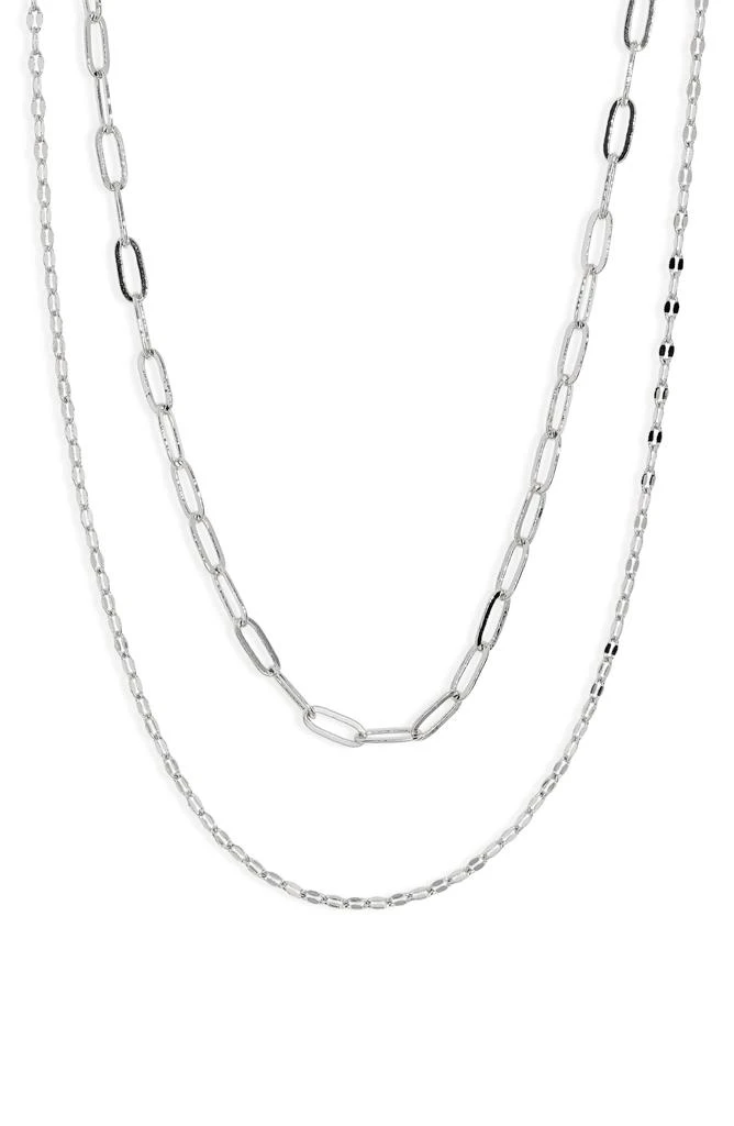 Nordstrom Mixed Chain Layered Necklace 1