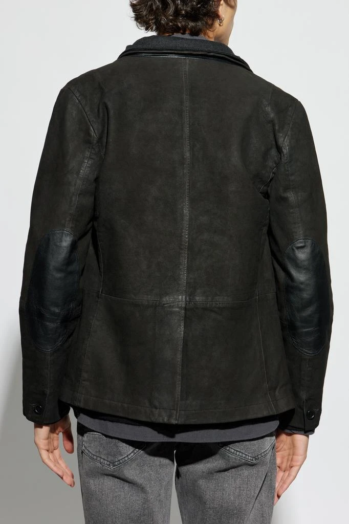 ALL SAINTS Suede jacket Survey with vintage effect 4