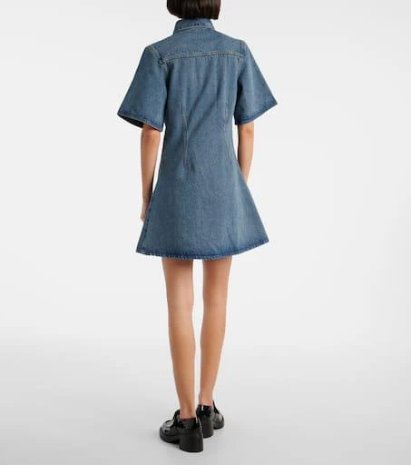 AMI Ami De Cœur denim shirt dress 3