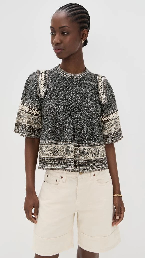 Sea Palma Print Top 6