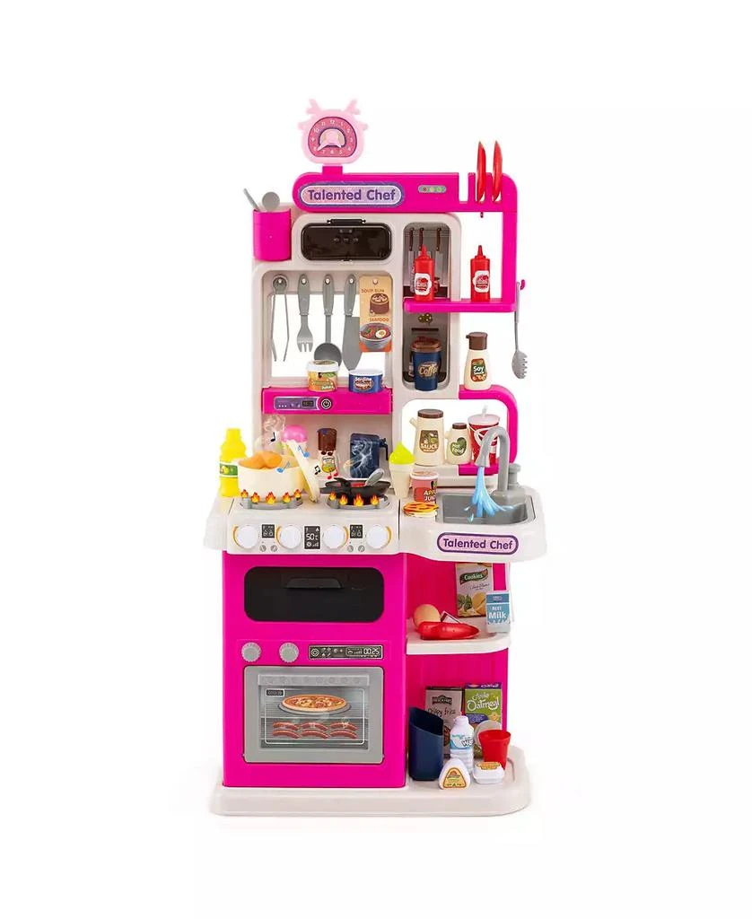Mecale Kids Kitchen Playset Pretend Kitchen with Realistic Lights
Sounds for Interactive Play 7