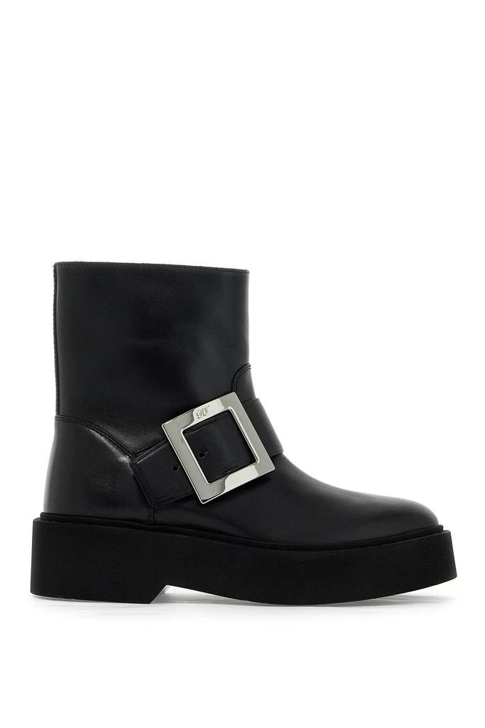 Roger Vivier "viv' platform rangers ankle 1