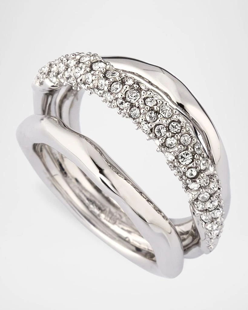 Alexis Bittar Solanales Crystal Orbitting Ring 3