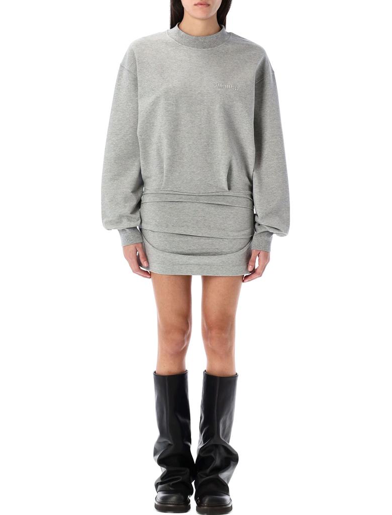 ワンピース THE ATTICO FW25 FLEECE MINI DRESS (WCA00393JJF006AA 114) The Attico Fleece Mini Dress - Dresses & Skirts - BeyondStyle
