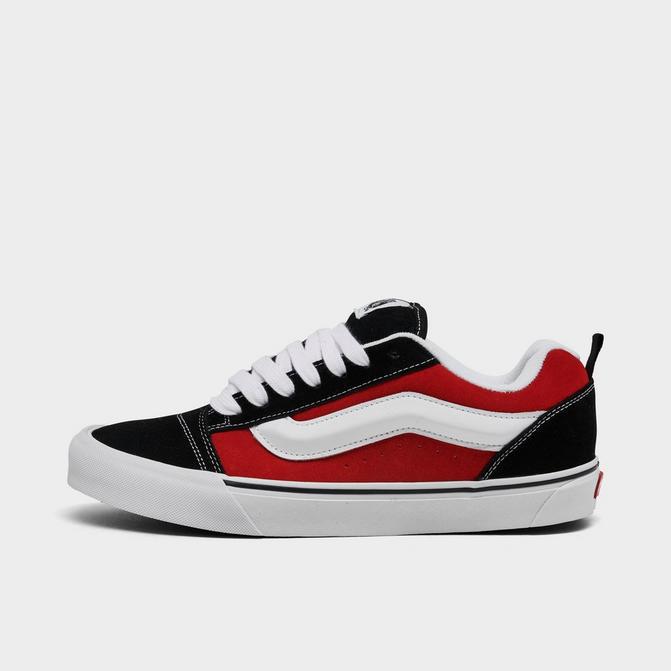 Red vans mens shoes online