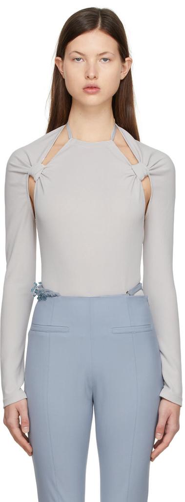 Jacquemus Jacquemus Open Back Stretched Bodysuit - Tops