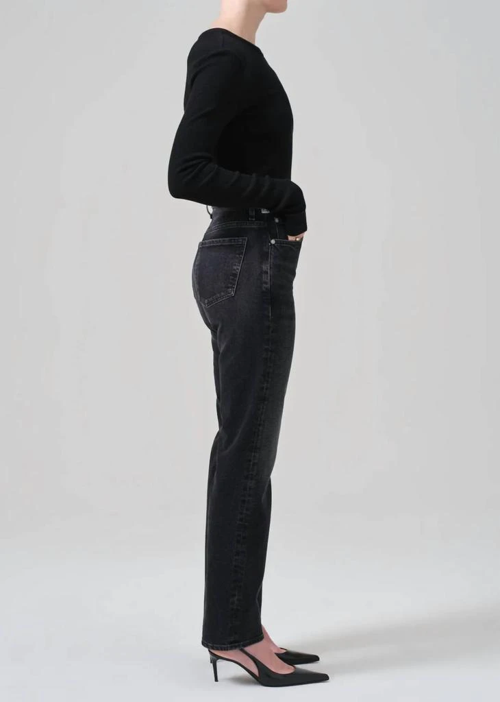 Citizens of Humanity Zurie High Waist Straight Leg Jeans In Stormy 2