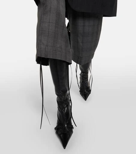 Balenciaga Cagole leather knee-high boots 7
