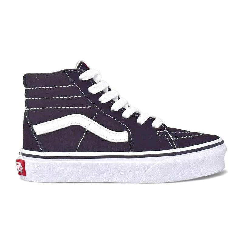 Vans VANS Sk8-Hi Black Little Kids' Shoes Kid's Clothing Free
